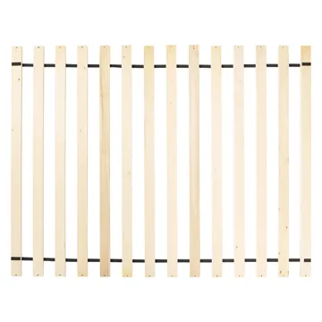 Dobbeltseng Noyers 140x200 cm - Off-White - Møbler - Senge - Sengeramme & sengestel