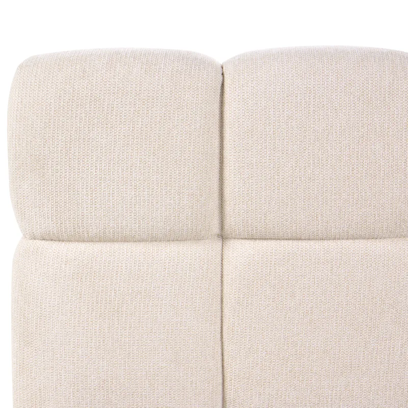 Dobbeltseng Noyon 180x200 cm - Lys beige - Møbler - Senge - Sengeramme & sengestel
