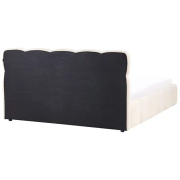 Dobbeltseng Noyon 180x200 cm - Lys beige - Møbler - Senge - Sengeramme & sengestel