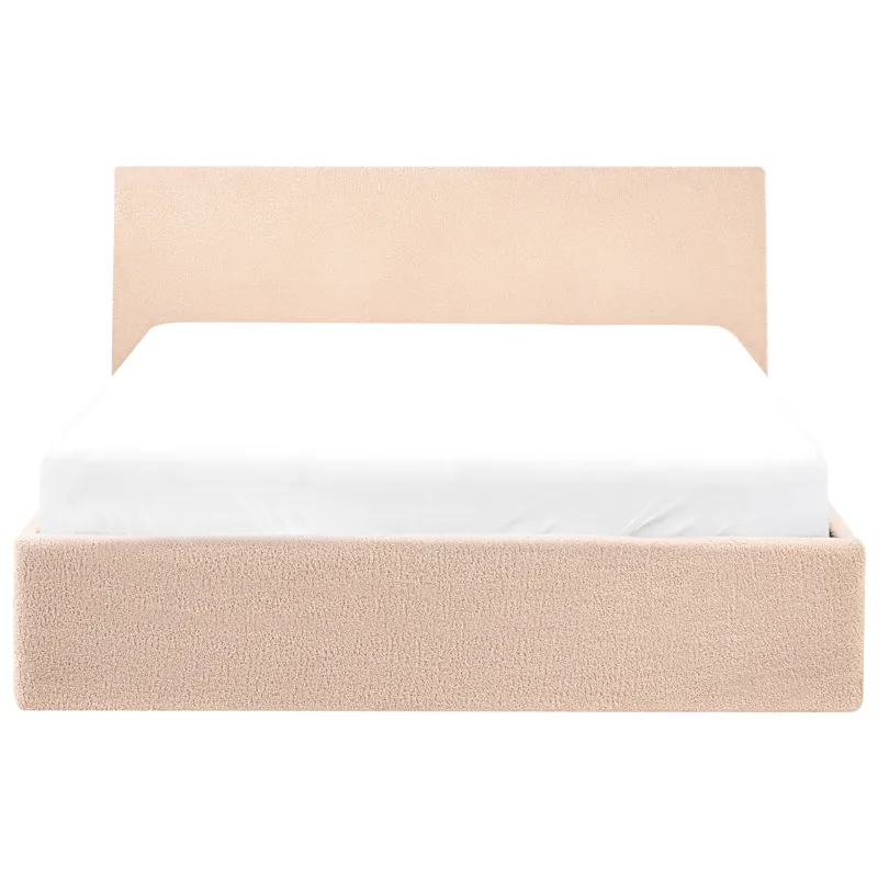 Dobbeltseng Orbey 120x200 cm - Beige - Møbler - Senge - Sengeramme & sengestel