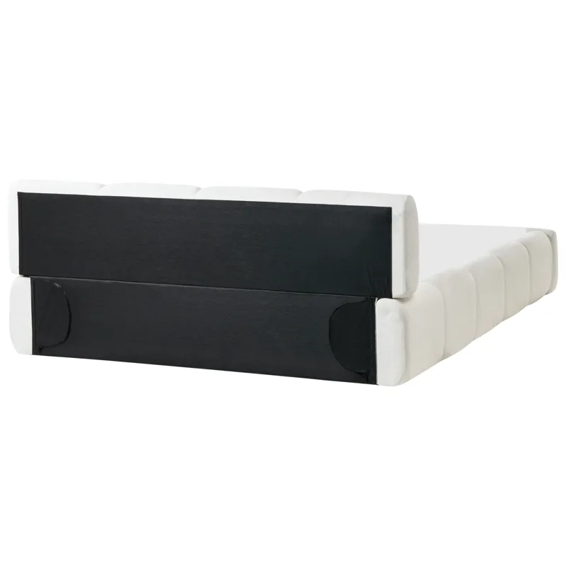 Dobbeltseng Orville 160x200 cm - Off-White - Møbler - Senge - Sengeramme & sengestel