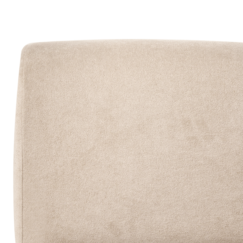 Dobbeltseng Orville 160x200 cm - Taupe - Møbler - Senge - Sengeramme & sengestel