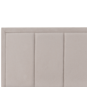 Dobbeltseng Quiberon 140x200 cm - Beige - Møbler - Senge - Sengeramme & sengestel