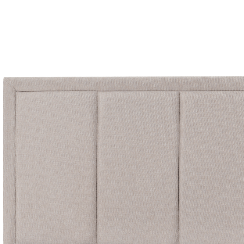 Dobbeltseng Quiberon 140x200 cm - Beige - Møbler - Senge - Sengeramme & sengestel