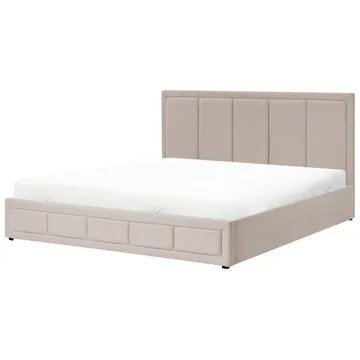Dobbeltseng Quiberon 180x200 cm - Beige - Møbler - Senge - Sengeramme & sengestel