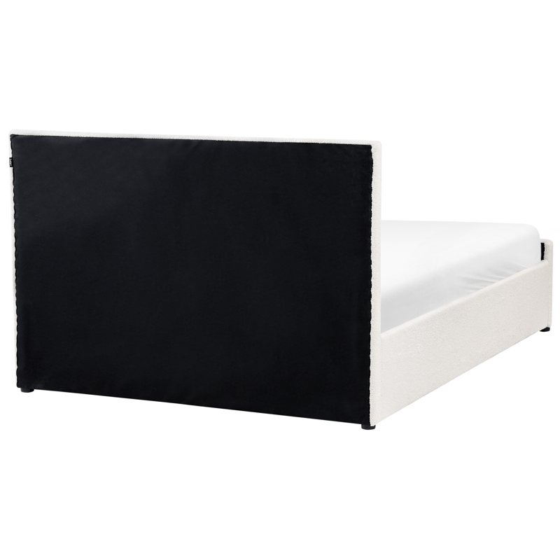 Dobbeltseng Rochefort 140x200 cm - Off-White - Møbler - Senge - Sengeramme & sengestel