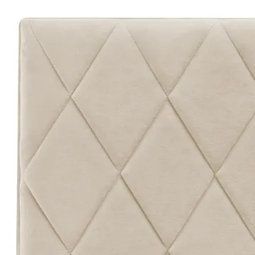 Dobbeltseng Rochefort 180x200 cm - Beige - Møbler - Senge - Sengeramme & sengestel