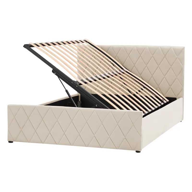 Dobbeltseng Rochefort 180x200 cm, Beige