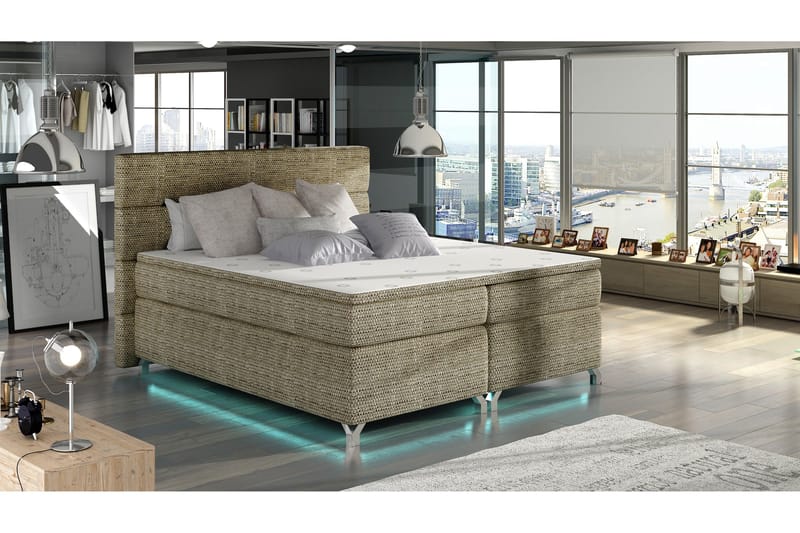 Rodgerez Rammeseng 160x200 cm, Beige