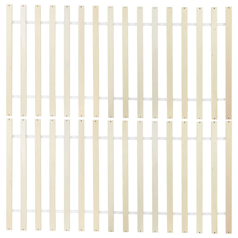 Dobbeltseng Sabran 160x200 - Hvid - Møbler - Senge - Sengeramme & sengestel
