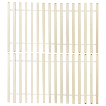 Dobbeltseng Sabran 180x200 - Hvid - Møbler - Senge - Sengeramme & sengestel