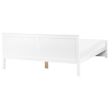 Dobbeltseng Sabran 180x200 - Hvid - Møbler - Senge - Sengeramme & sengestel