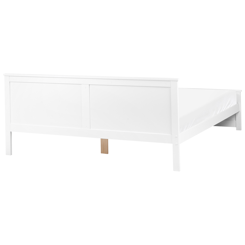 Dobbeltseng Sabran 180x200 - Hvid - Møbler - Senge - Sengeramme & sengestel
