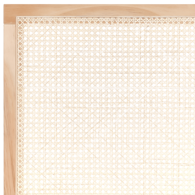 Dobbeltseng Salernas 140x200 cm - Lysebrun - Møbler - Senge - Sengeramme & sengestel