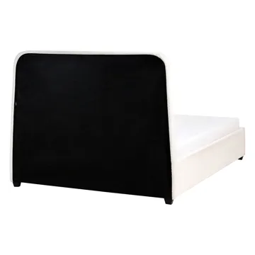 Dobbeltseng Sardent 140x200 - Off-White - Møbler - Senge - Sengeramme & sengestel