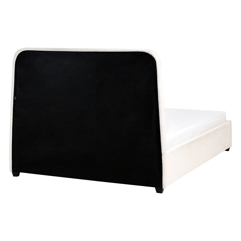 Dobbeltseng Sardent 140x200 - Off-White - Møbler - Senge - Sengeramme & sengestel
