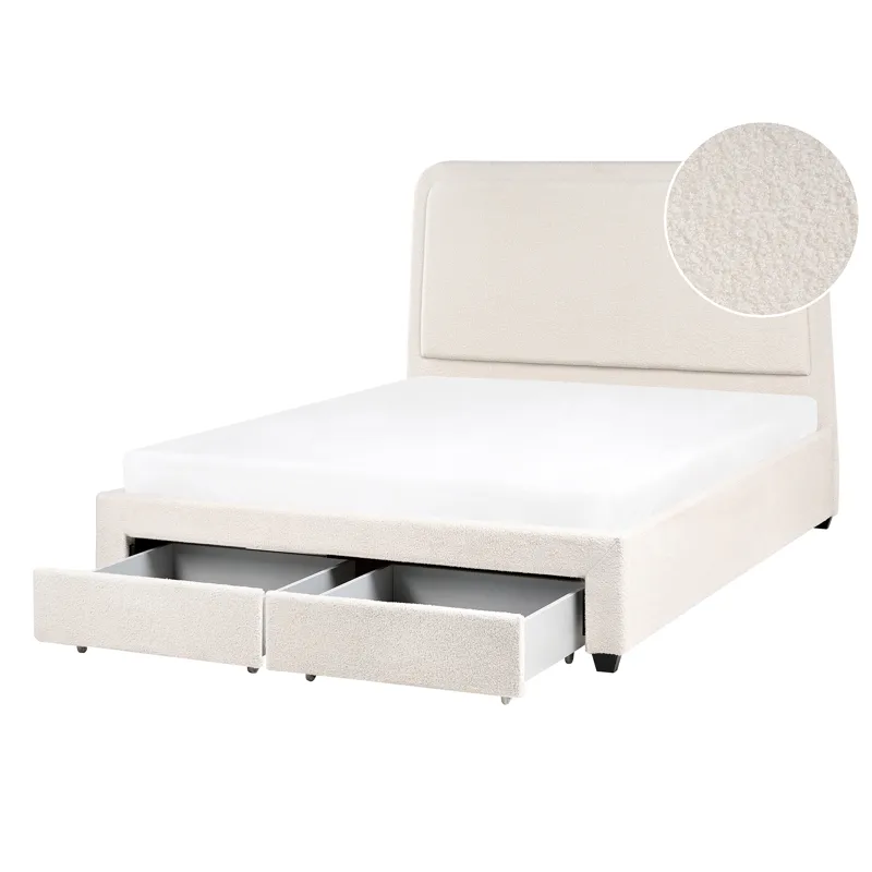 Dobbeltseng Sardent 140x200, Off-White
