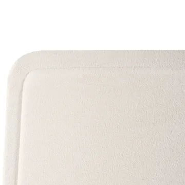 Dobbeltseng Sardent 160x200 - Off-white - Møbler - Senge - Sengeramme & sengestel
