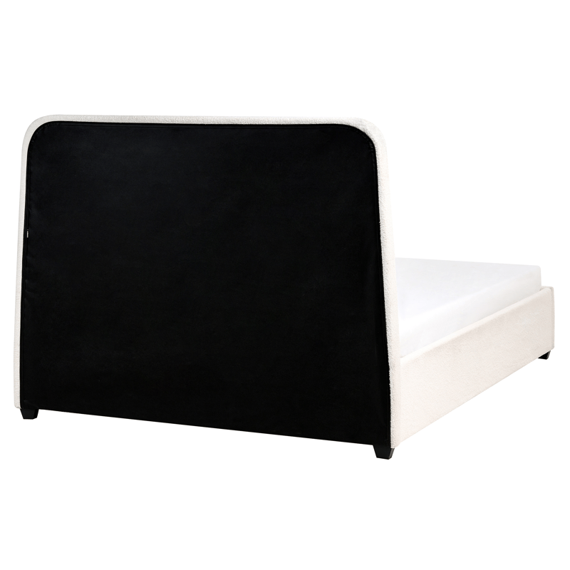 Dobbeltseng Sardent 160x200 - Off-white - Møbler - Senge - Sengeramme & sengestel