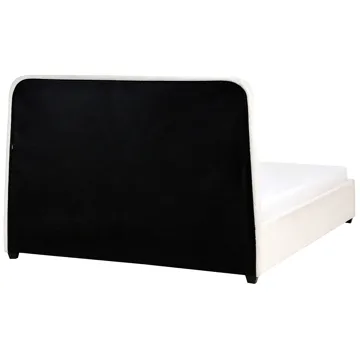 Dobbeltseng Sardent 180x200 - Off-White - Møbler - Senge - Sengeramme & sengestel