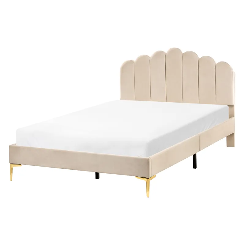 Dobbeltseng Sauvian 120x200 cm, Beige