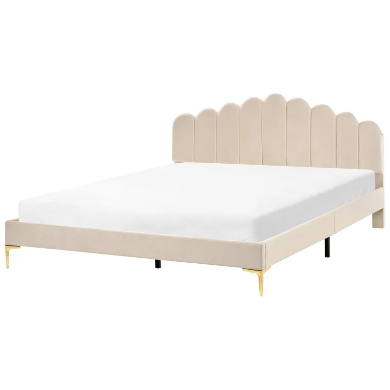 Dobbeltseng Sauvian 180x200 cm, Beige