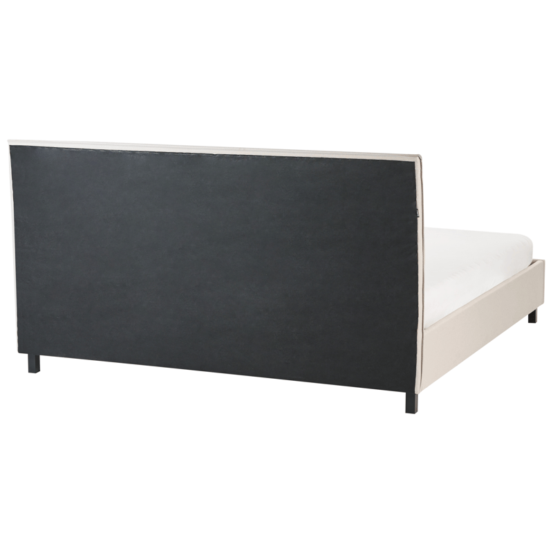 Dobbeltseng Sennez 180x200 - Beige - Møbler - Senge - Sengeramme & sengestel