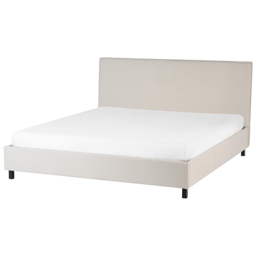 Dobbeltseng Sennez 180x200 - Beige - Møbler - Senge - Sengeramme & sengestel