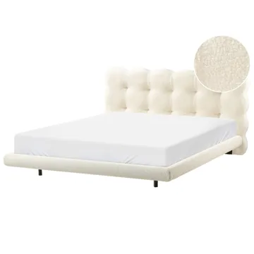 Dobbeltseng Soulisse 160x200 cm - Off-White - Møbler - Senge - Sengeramme & sengestel