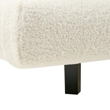 Dobbeltseng Soulisse 160x200 cm - Off-White - Møbler - Senge - Sengeramme & sengestel