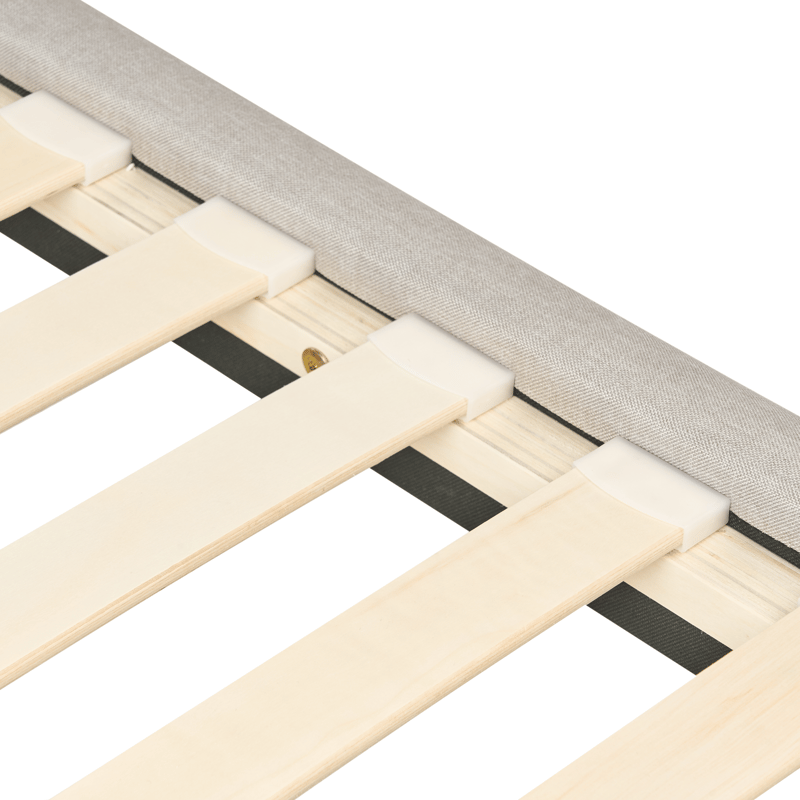 Dobbeltseng Soulisse 180x200 cm - Beige - Møbler - Senge - Sengeramme & sengestel