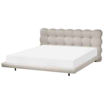 Dobbeltseng Soulisse 180x200 cm - Beige - Møbler - Senge - Sengeramme & sengestel