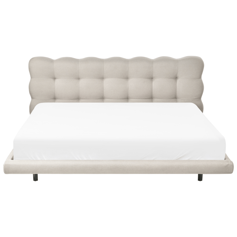 Dobbeltseng Soulisse 180x200 cm - Beige - Møbler - Senge - Sengeramme & sengestel