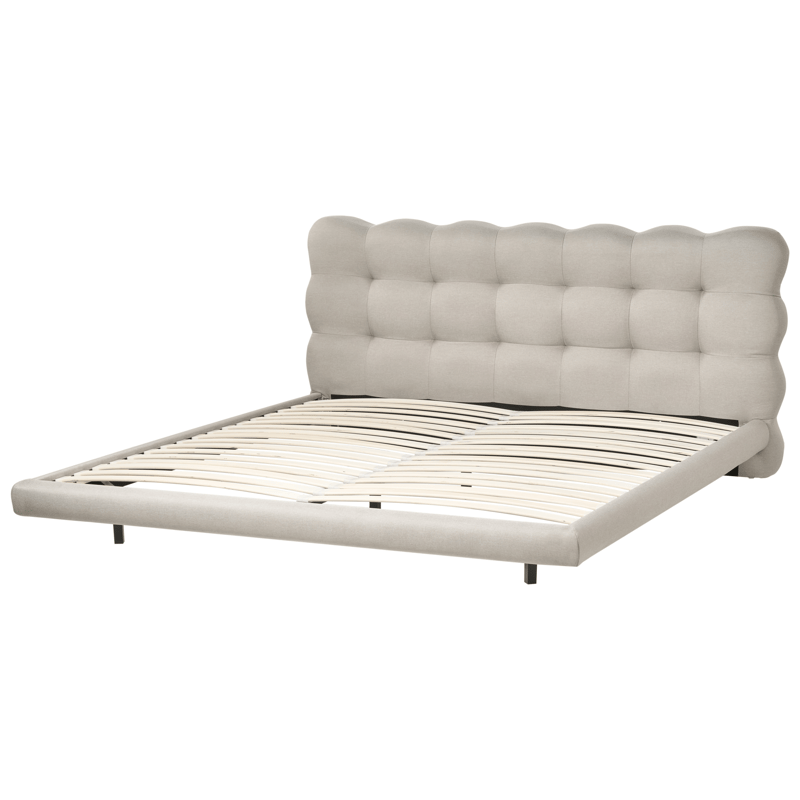 Dobbeltseng Soulisse 180x200 cm - Beige - Møbler - Senge - Sengeramme & sengestel
