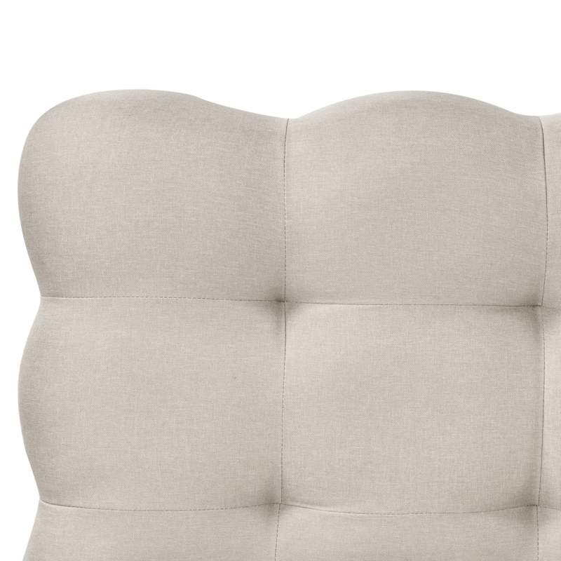 Dobbeltseng Soulisse 180x200 cm - Beige - Møbler - Senge - Sengeramme & sengestel