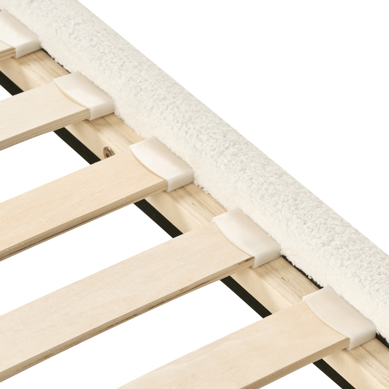 Dobbeltseng Soulisse 180x200 cm - Off-White - Møbler - Senge - Sengeramme & sengestel