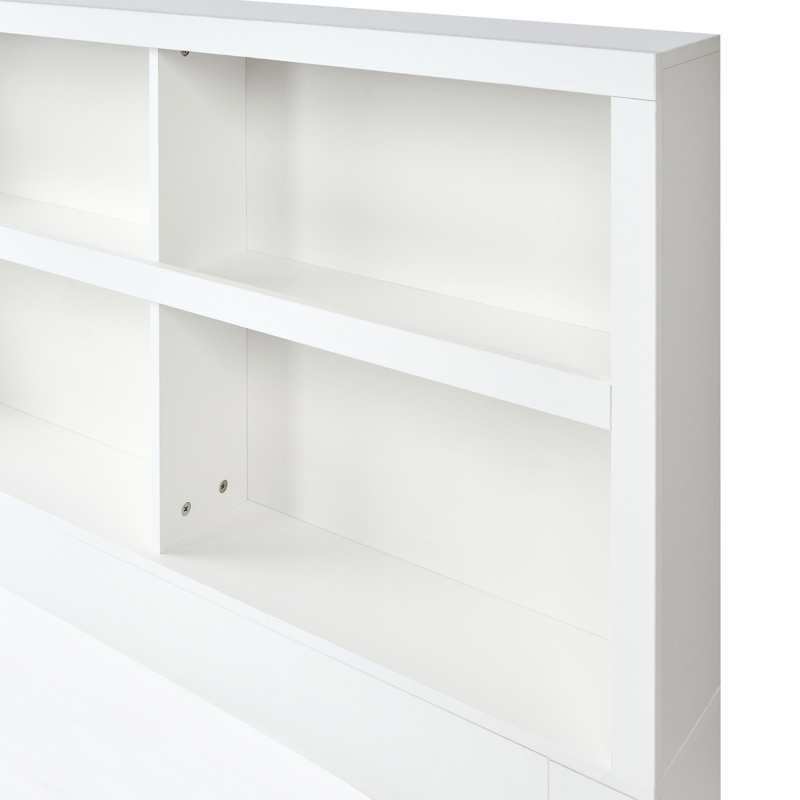 Dobbeltseng Tarare 180x200 - Hvid - Møbler - Senge - Sengeramme & sengestel