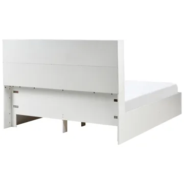 Dobbeltseng Tarare 180x200 - Hvid - Møbler - Senge - Sengeramme & sengestel