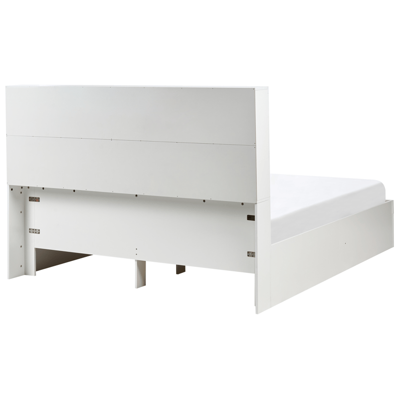 Dobbeltseng Tarare 180x200 - Hvid - Møbler - Senge - Sengeramme & sengestel
