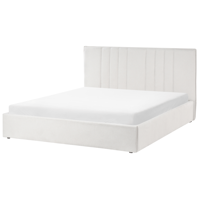 Dobbeltseng Tarascon 160x200 cm - Lys beige - Møbler - Senge - Sengeramme & sengestel