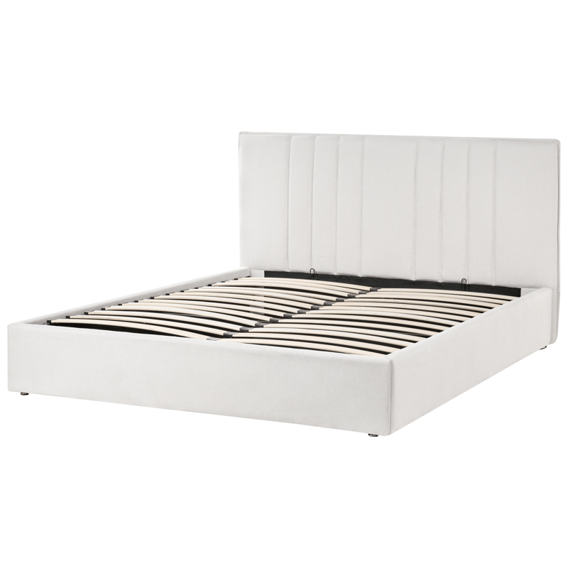 Dobbeltseng Tarascon 160x200 cm - Lys beige - Møbler - Senge - Sengeramme & sengestel