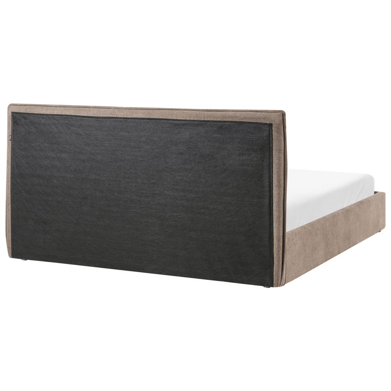 Dobbeltseng Tarascon 180x200 cm - Taupe - Møbler - Senge - Sengeramme & sengestel