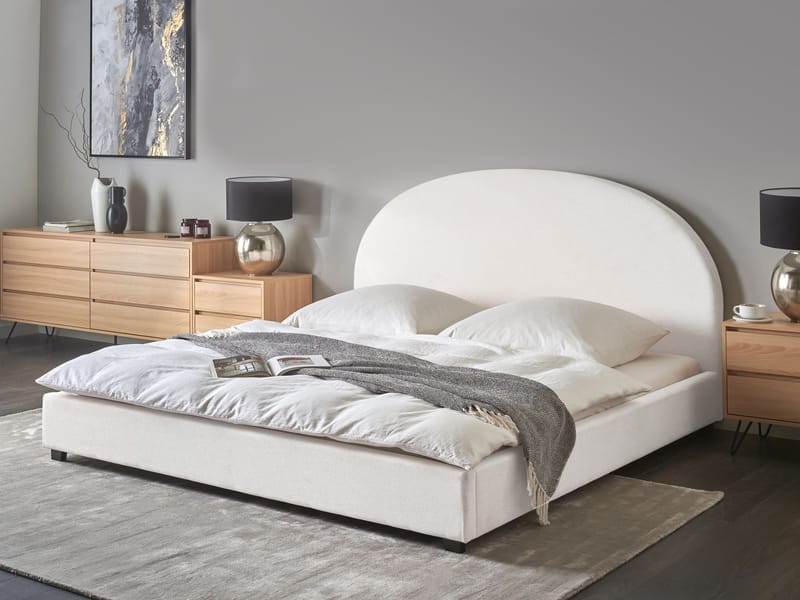 Dobbeltseng Vaucluse 180x200 cm - Off-White - Møbler - Senge - Sengeramme & sengestel