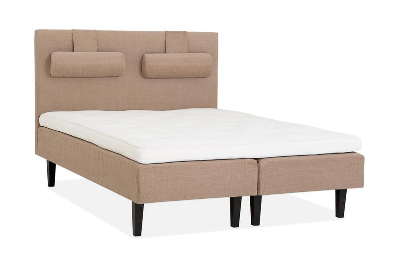 Viken Bas Rammel 180x200cm - Beige, Konade sorte ben - Møbler - Senge - Dobbeltsenge