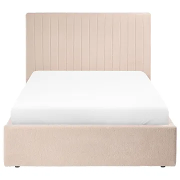 Dobbeltseng Vion 120x200 cm - Beige - Møbler - Senge - Sengeramme & sengestel