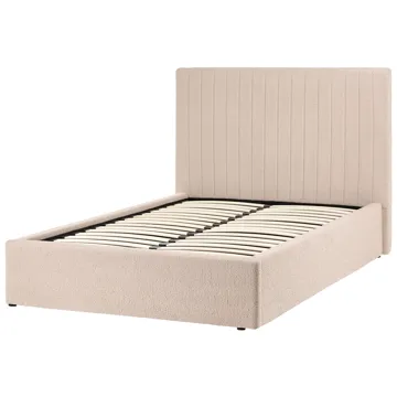 Dobbeltseng Vion 120x200 cm - Beige - Møbler - Senge - Sengeramme & sengestel