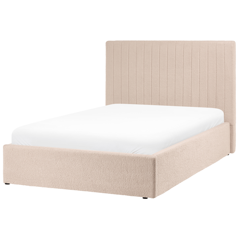 Dobbeltseng Vion 120x200 cm - Beige - Møbler - Senge - Sengeramme & sengestel
