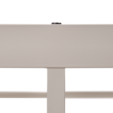 Dobbeltseng Viry 140x200 - Lys beige - Møbler - Senge - Sengeramme & sengestel