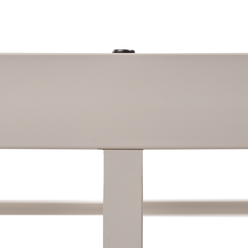 Dobbeltseng Viry 140x200 - Lys beige - Møbler - Senge - Sengeramme & sengestel