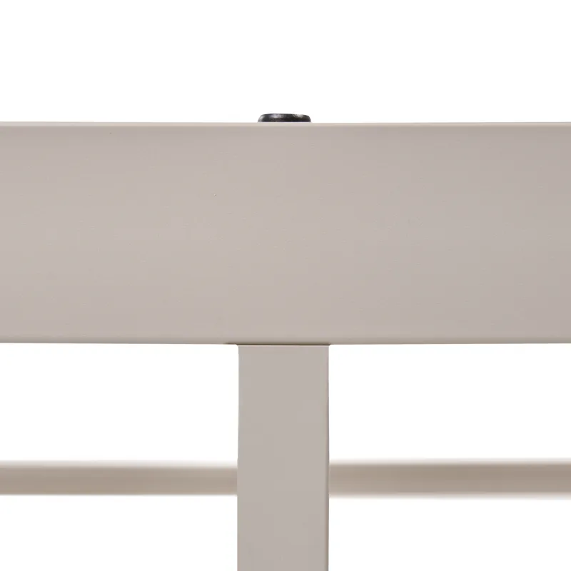 Dobbeltseng Viry 160x200 - Lys beige - Møbler - Senge - Sengeramme & sengestel